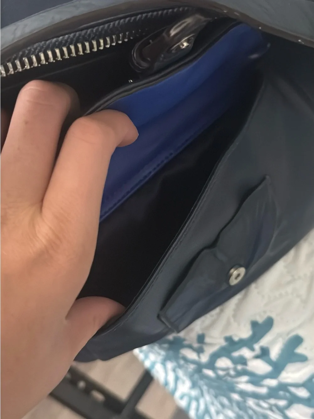 Coach sophisticated navy